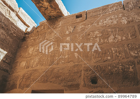 Ruins of the Egyptian Karnak Temple, the largest open-air museum in Luxor Ruins of the Egyptian Karnak Temple, the largest open-air museum in Luxor 89964789