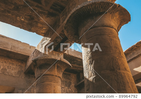 Ruins of the Egyptian Karnak Temple, the largest open-air museum in Luxor Ruins of the Egyptian Karnak Temple, the largest open-air museum in Luxor 89964792