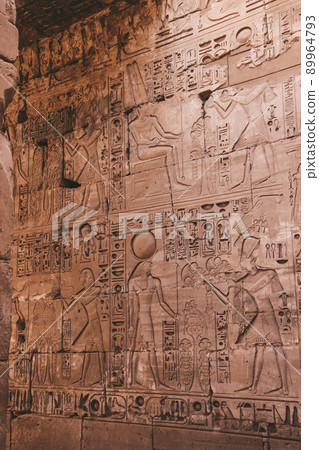 Ruins of the Egyptian Karnak Temple, the largest open-air museum in Luxor Ruins of the Egyptian Karnak Temple, the largest open-air museum in Luxor 89964793
