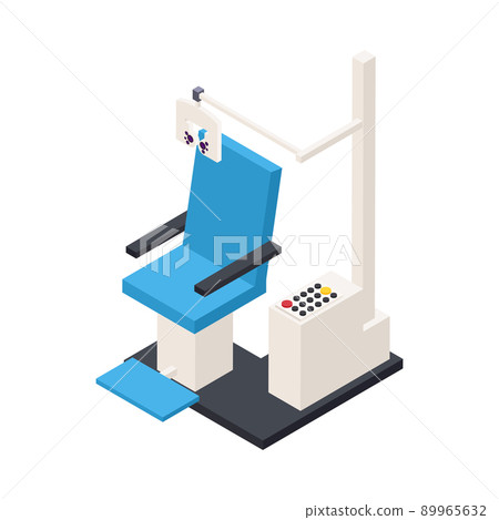 Ophthalmology Patients Chair Composition 89965632