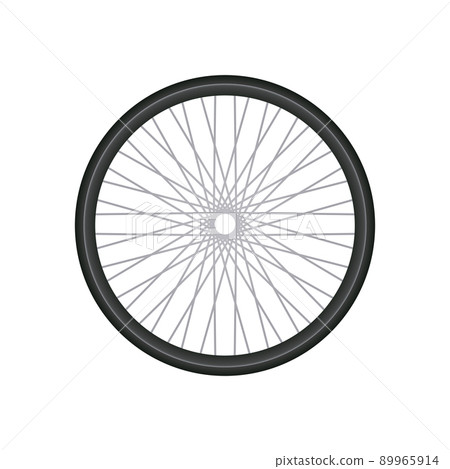 Realistic Bicycle Wheel Composition Realistic Bicycle Wheel Composition 89965914