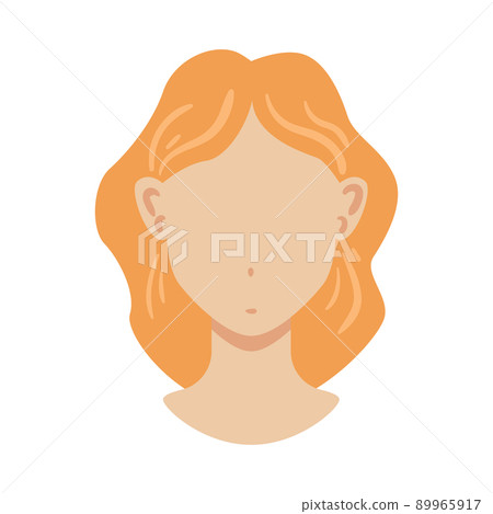 Orange Female Haircut Composition Orange Female Haircut Composition 89965917