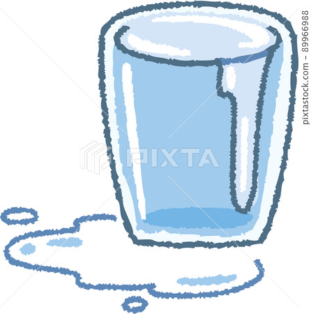 A glass full of water A glass full of water 89966988