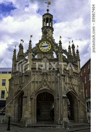 Perpendicular market cross in Chichester, UK Perpendicular market cross in Chichester, UK 89967464