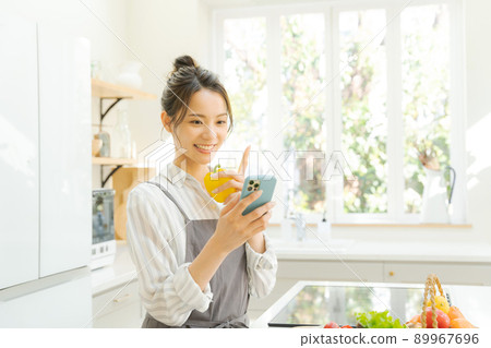 Recipe search smartphone kitchen Recipe search smartphone kitchen 89967696