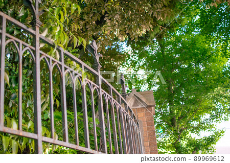 The outer wall of the University of Tokyo / Bunkyo-ku, Tokyo 89969612