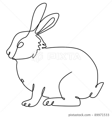 兔子一筆劃線圖解 兔子一筆劃線圖解 89971533