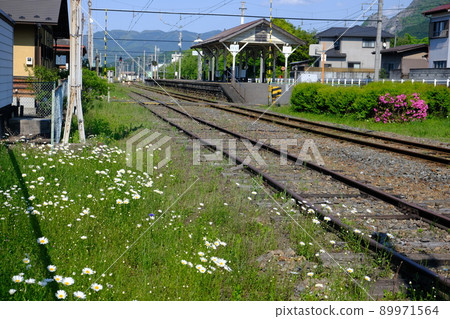 Showa station scenery (Bushu Nakagawa) 89971564