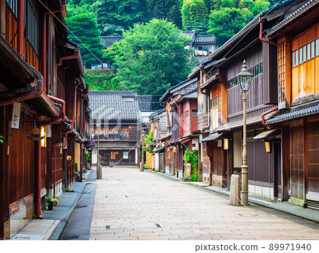 金澤東茶屋區夏日晨景 89971940