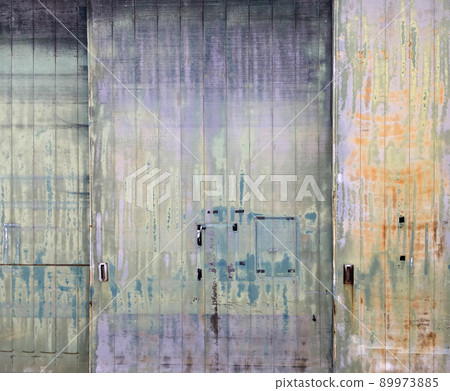 Background Painted wallpaper material of an old abandoned factory Background Painted wallpaper material of an old abandoned factory 89973885