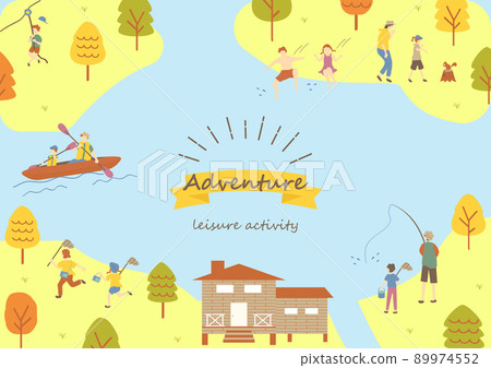 People who enjoy outdoor adventures 89974552