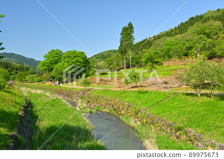 日本的100個精美城堡，一乘谷城 89975673