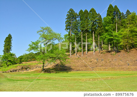 日本的100個精美城堡，一乘谷城 89975676