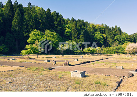 日本的100個精美城堡，一乘谷城 89975813