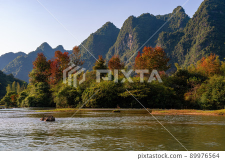 Quay Son river in Cao Bang, Vietnam Quay Son river in Cao Bang, Vietnam 89976564