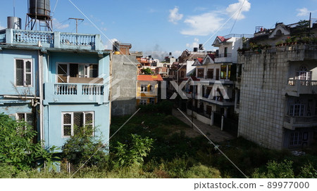 加德滿都色彩繽紛的住宅區【尼泊爾】 加德滿都色彩繽紛的住宅區【尼泊爾】 89977000