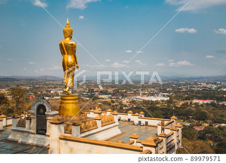 Wat Phrathat Khao Noi or Phra Phuttha Maha Utam Mongkhon Nanthaburi, on the top of Doi Khao Noi in 89979571