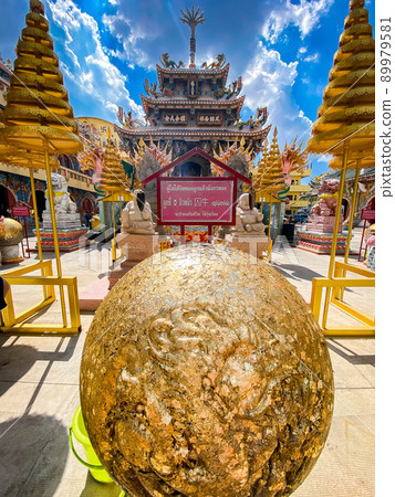 Chao Pho Nakharat Shrine or Chao Por Nakarat Chansen chinese temple in Nakhon Sawan, Thailand Chao Pho Nakharat Shrine or Chao Por Nakarat Chansen chinese temple in Nakhon Sawan, Thailand 89979581