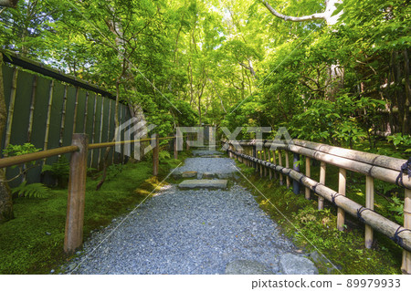 Kyoto Giouji Temple Worship Road (2022, Fresh Green Season) Kyoto Giouji Temple Worship Road (2022, Fresh Green Season) 89979933