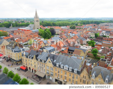 Belgium Ypres cityscape Belgium Ypres cityscape 89980527