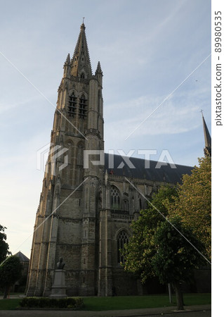 Belgium Ypres cityscape Belgium Ypres cityscape 89980535