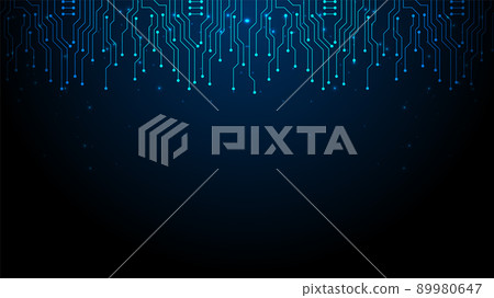 technology background with hi-tech digital technology background with hi-tech digital 89980647