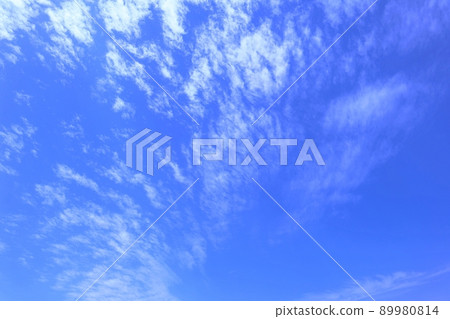 Cloud sky background material in the blue sky Sky and clouds 89980814