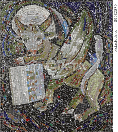 Symbol of St Luke Evangelist Symbol of St Luke Evangelist 89982879