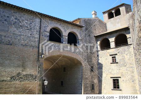 historic tower of Castello Orsini-Odescalchi of Bracciano near Rome, Italy historic tower of Castello Orsini-Odescalchi of Bracciano near Rome, Italy 89983564