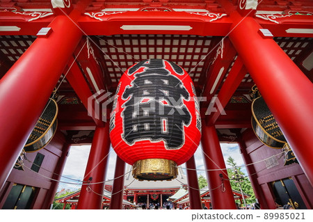 Lanterns at Sensoji Temple Taito-ku, Tokyo 89985021