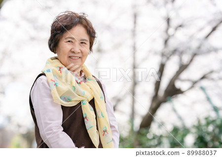 Senior female portrait 89988037