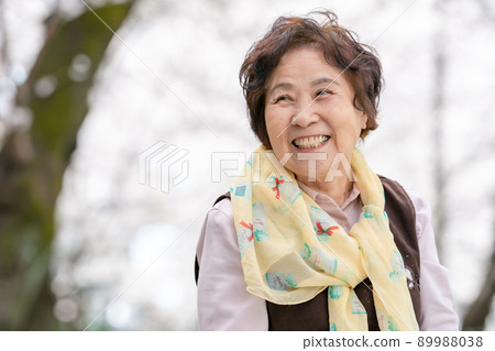 Senior female portrait 89988038