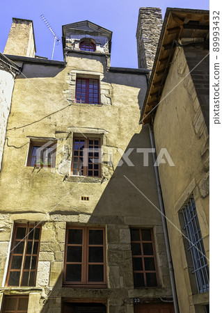 Vintage architecture of Old Town in Vitre, France Vintage architecture of Old Town in Vitre, France 89993432