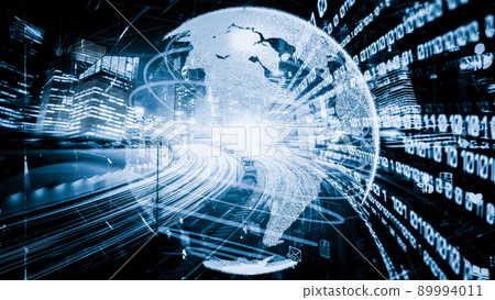 Futuristic global social media, people network and tacit digital data sharing 89994011