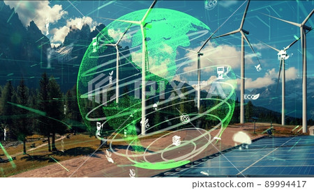 Environmental conservation technology and approaching global sustainable ESG 89994417