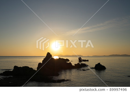 《Hyogo Prefecture》 Ako Misaki ・ Scenery seen from Misaki coastal promenade 《Hyogo Prefecture》 Ako Misaki ・ Scenery seen from Misaki coastal promenade 89997496