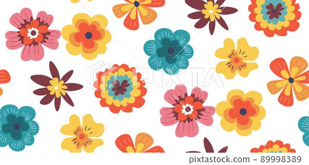 Flowers in blossom, floral diversity patterns Flowers in blossom, floral diversity patterns 89998389
