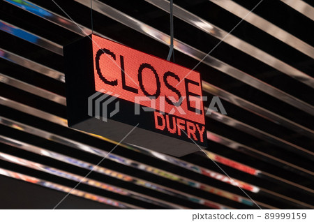 Istanbul, Turkey - January, 2022: Dufry sign or Duty-Free Shop Istanbul, Turkey - January, 2022: Dufry sign or Duty-Free Shop 89999159