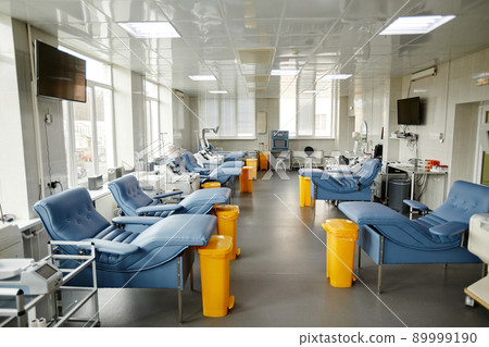 Empty Blood Donation Room Empty Blood Donation Room 89999190
