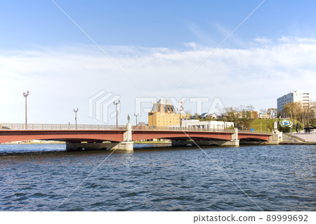 北海道釧路沼舞橋附近的風景 89999692