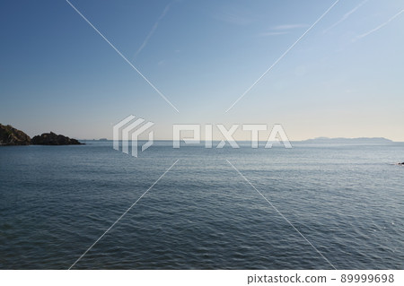 《Hyogo Prefecture》 Ako Misaki ・ Scenery seen from Misaki coastal promenade 《Hyogo Prefecture》 Ako Misaki ・ Scenery seen from Misaki coastal promenade 89999698