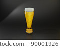 3d render glass of beer 90001926