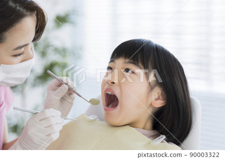 Pediatric dentistry child girl 90003322