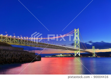 [兵庫縣]明石海峽大橋 90004416