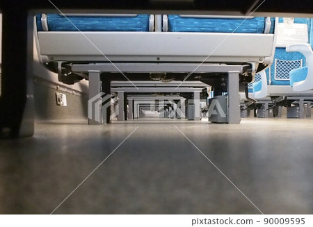 Shinkansen in-car equipment, seats, floors, lighting, seats, railings, ceilings Shinkansen in-car equipment, seats, floors, lighting, seats, railings, ceilings 90009595