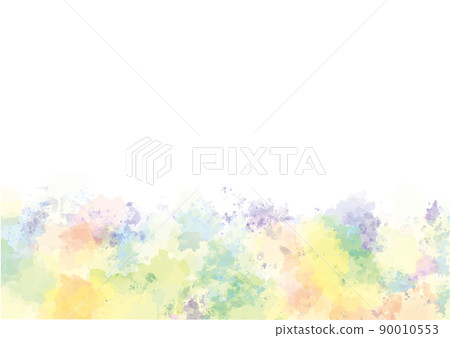 Watercolor pattern background material 90010553
