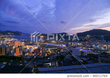 初夏長崎的夜景 初夏長崎的夜景 90011769