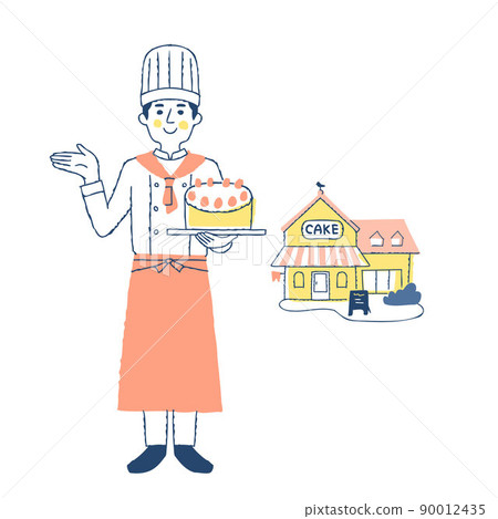 Pastry chef and pastry shop 90012435