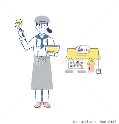 糕點師和糕點店 90012437