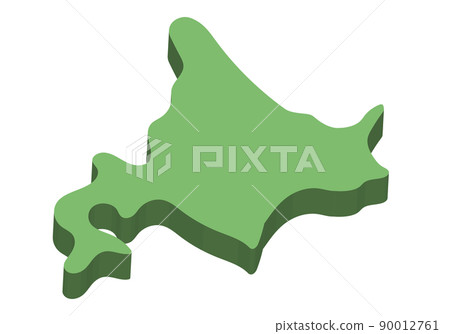 Three-dimensional Hokkaido 90012761